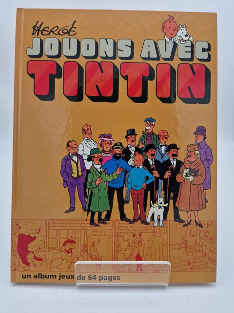 Jouons avec Tintin – album-jeux Casterman 1991