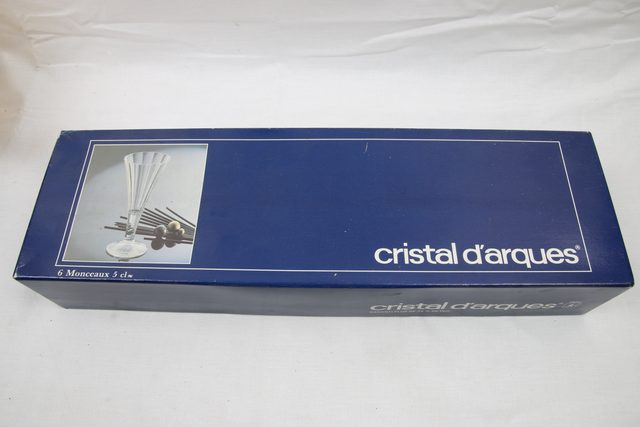 Coffret 6 verres Cristal d’Arques Monceaux 5 cl